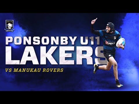 U11 Open Grade | Ponsonby Lakers vs Manukau Rovers | Junior Rugby Highlights