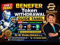 🚀 BENEFER Token Withdrawal Guide Tamil | LIVE Demo + Instant Cashout 💸