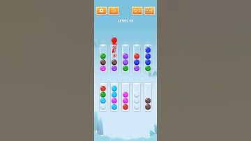 Drip Sort Puzzle Level 58 | Drip Sort Puzzle 58