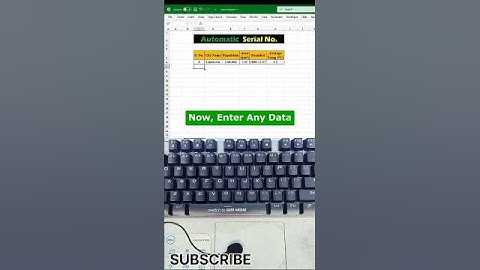 Excel Auto Numbering Made Easy | Fill Serial Numbers Instantly in Excel #ExcelTips #ExcelShortcuts