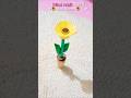 Mini Flower 🌻 | Easy & Cute Paper Craft | Day 5#shots #trending #diy #flowers