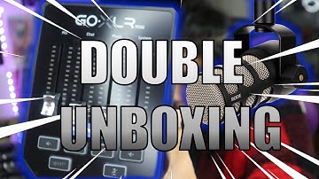 Best combination for streaming? | Podmic/Go XLR Mini Unboxing and Review