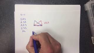 Lesson 4-7 overlapping triangles