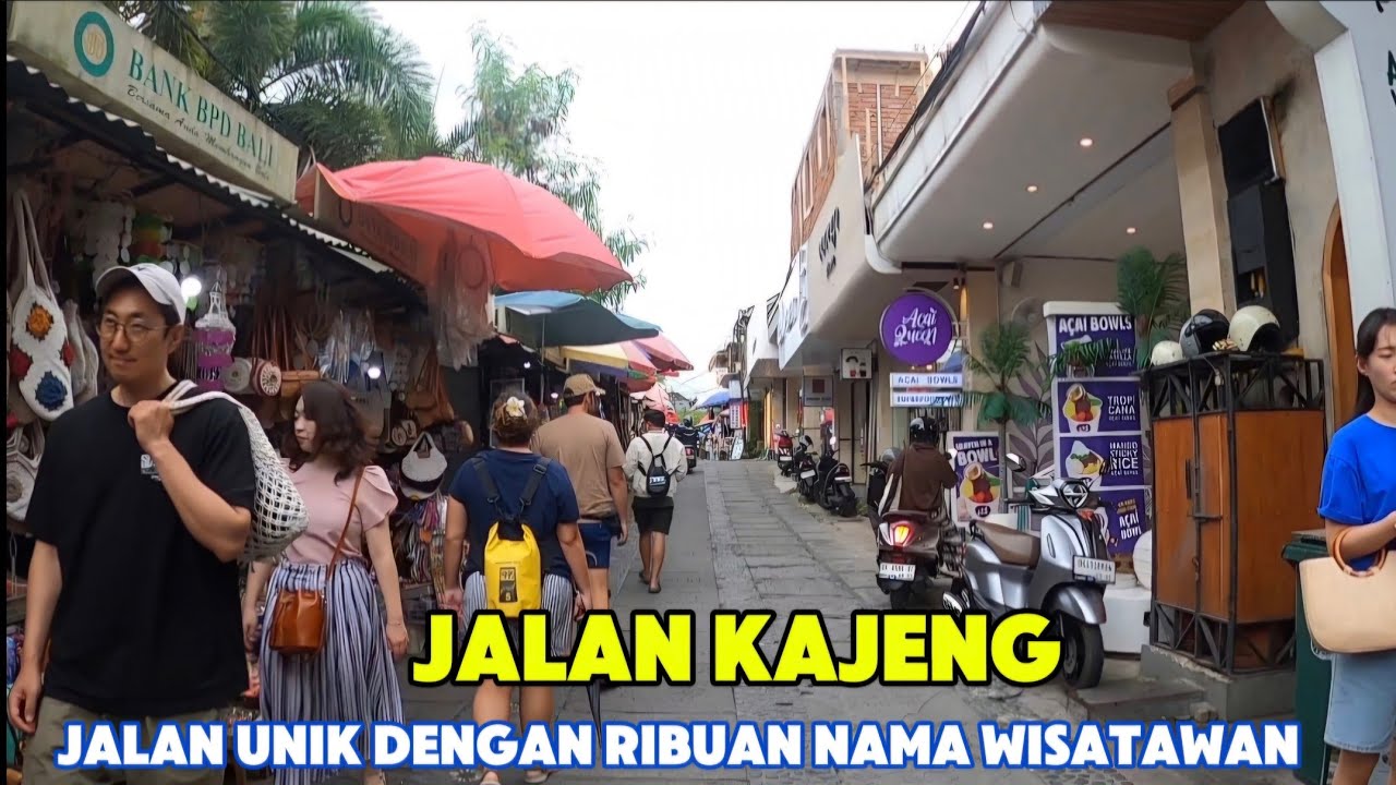 JALAN PALING TERKENAL DI UBUD || YANG PERNAH KE UBUD PASTI TAU JALAN INI
