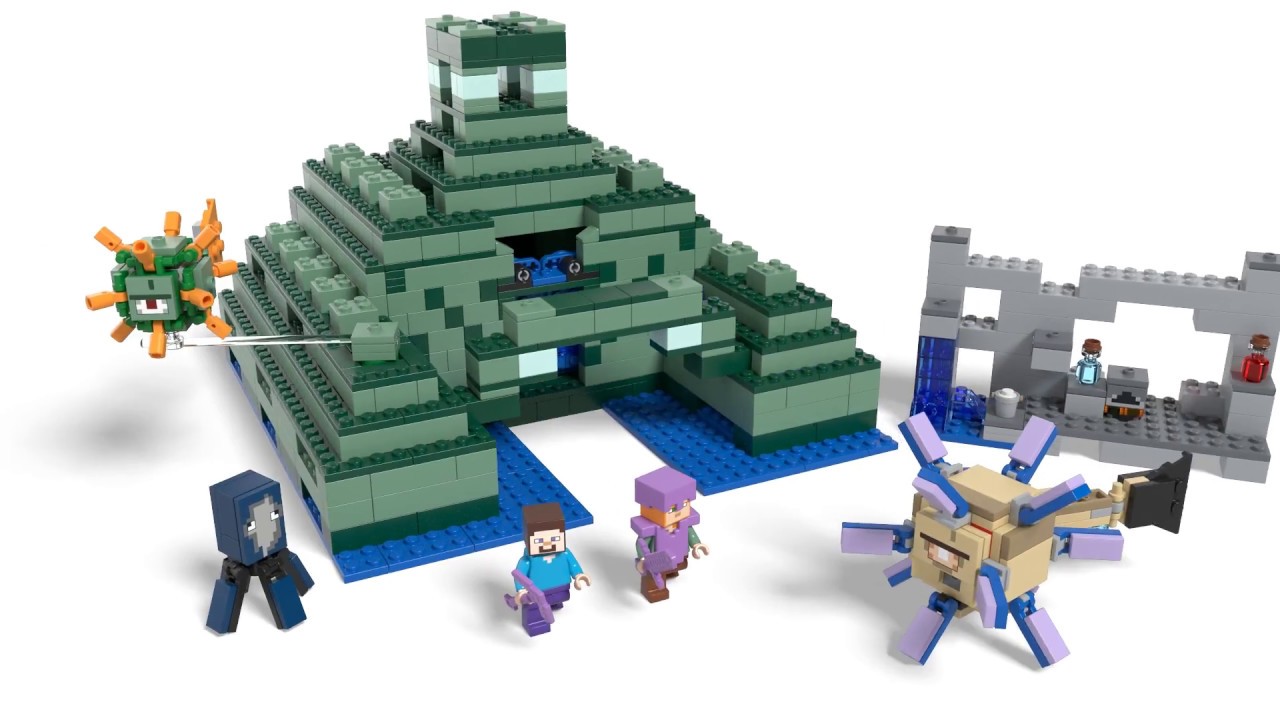 lego minecraft elder guardian