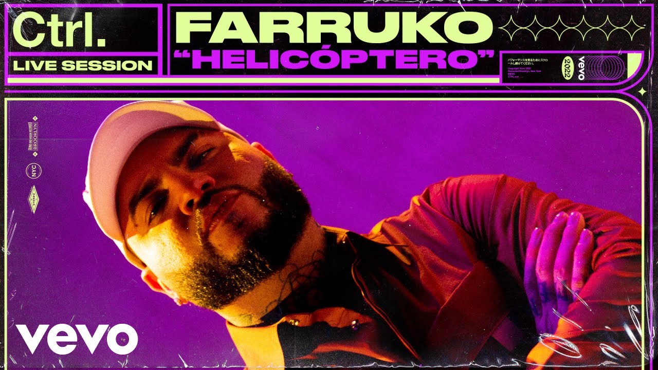 Farruko - Helicóptero (Live Session) | Vevo Ctrl