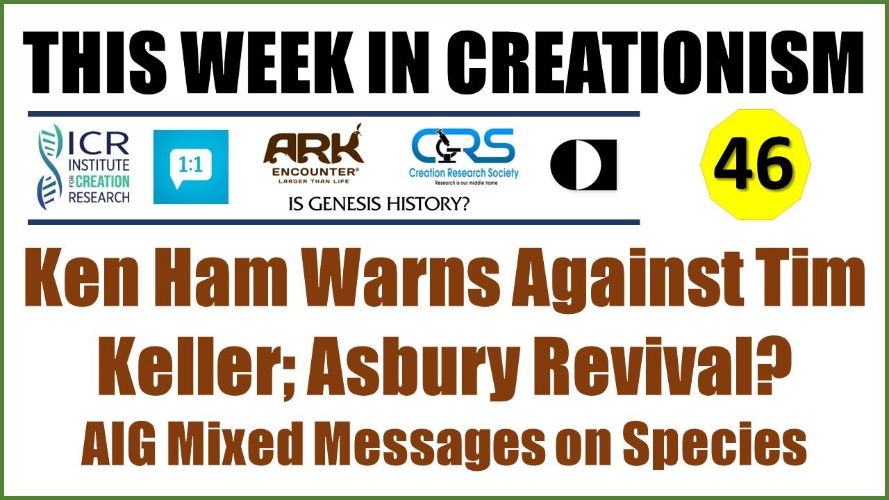 Ken Ham on Compromised Tim Keller;  Asbury Revival, Species Definition Confusion
