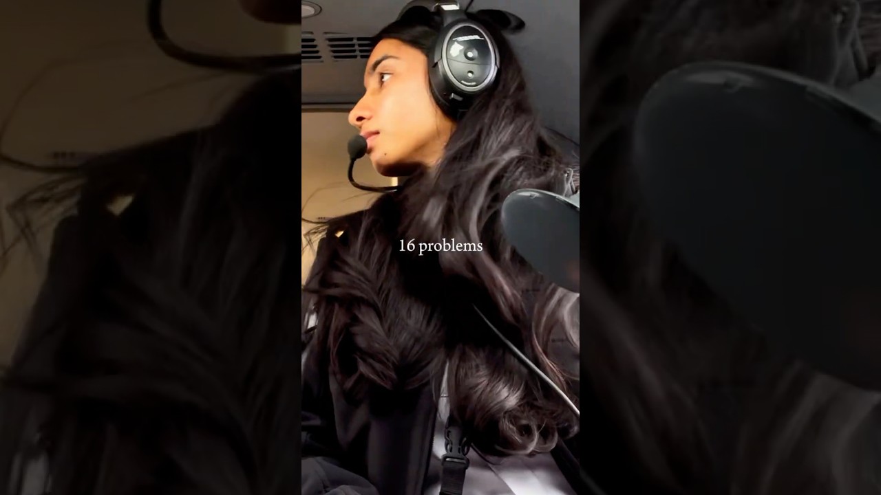 Headset on and ready to fly = Zen mode activated ✈️🩵