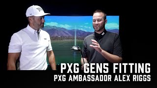 What's It Like to be Fitted For a Full Bag of PXG GEN5 Golf Clubs? | Brand Ambassador Alex Riggs