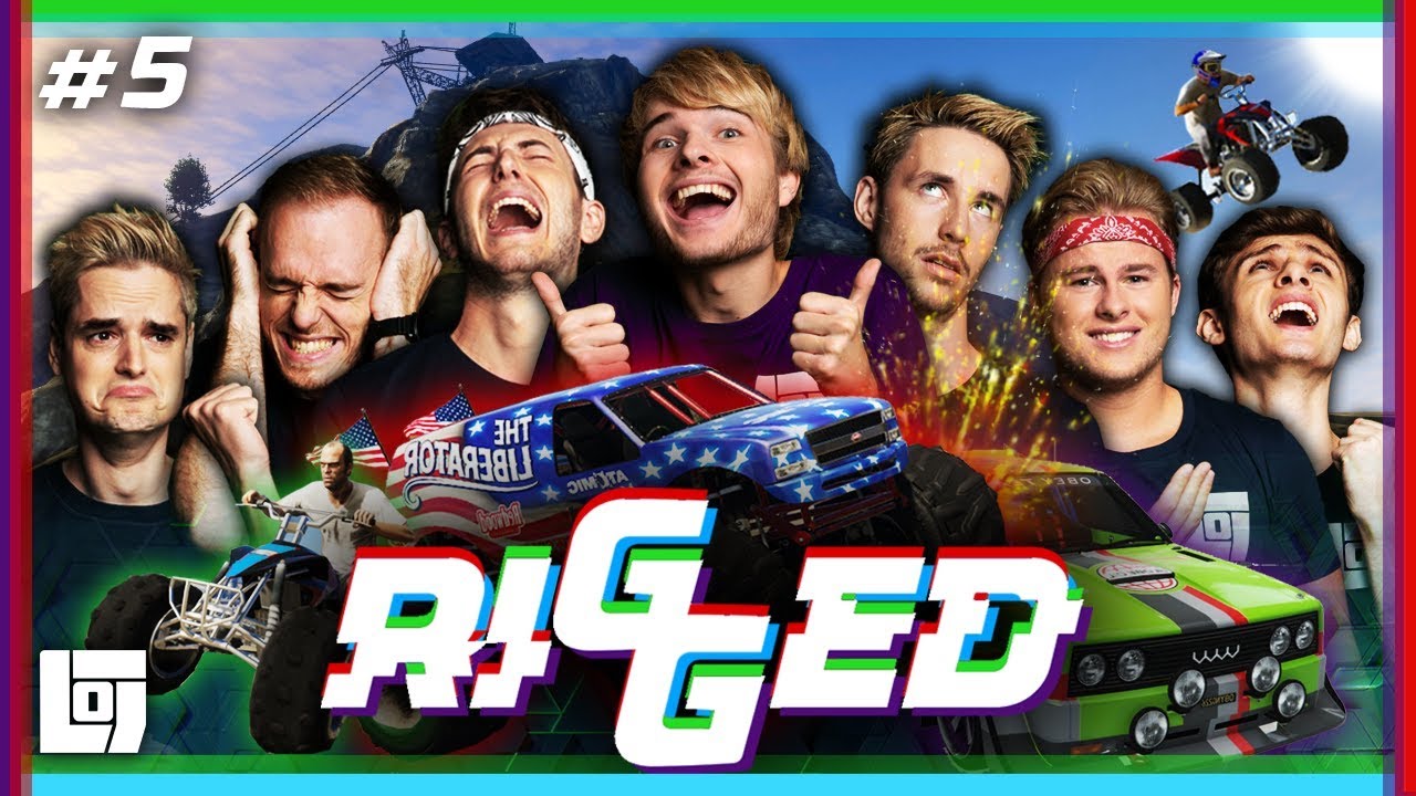 RIGGED: GTA RACE met Pascal VS Don, Jeremy, Joost, Roy, Link en Duncan | LOGS3 | #5