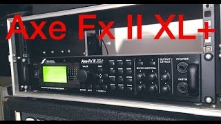 Fractal Audio Axe Fx II XL   - Unboxing - Demo