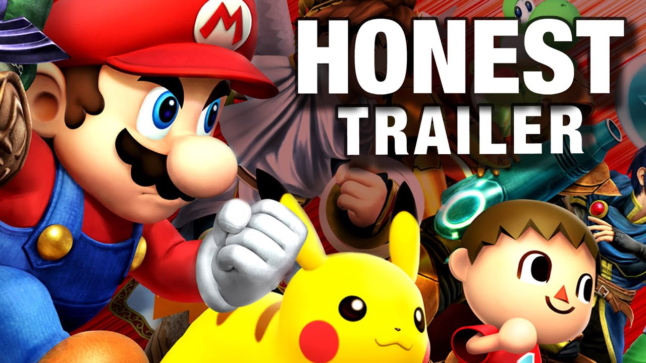 ⁣SUPER SMASH BROS (Honest Game Trailers)