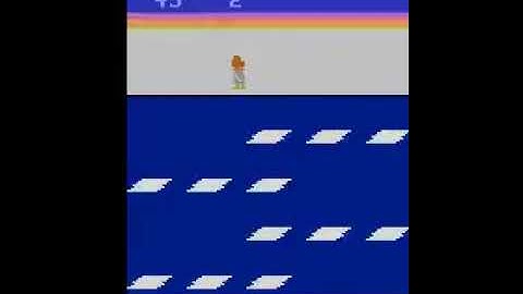 AI Plays Frostbite (Atari 2600)