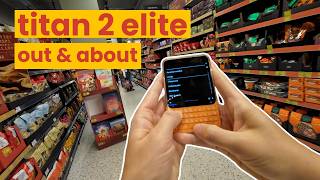 A Day With The Unihertz Titan 2 Elite - WhatsApp Video, NFC, Remote & MORE APPS || DumbphonesUK