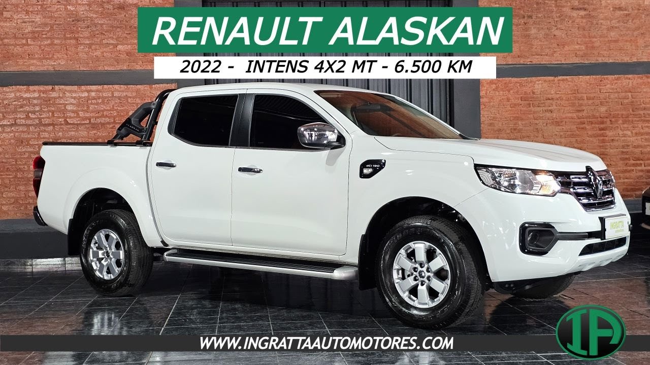 Renault Alaskan Intens 4x2 MT - 2022 - 6.500KM - Única en su estado -