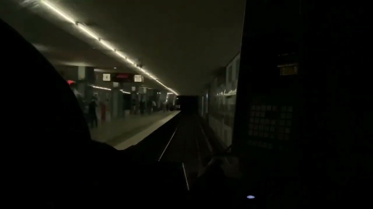 U-Bahn Hamburg - Führerstandsmitfahrt von Hauptbahnhof Süd bis Ohlstedt/Großhansdorf und zurück