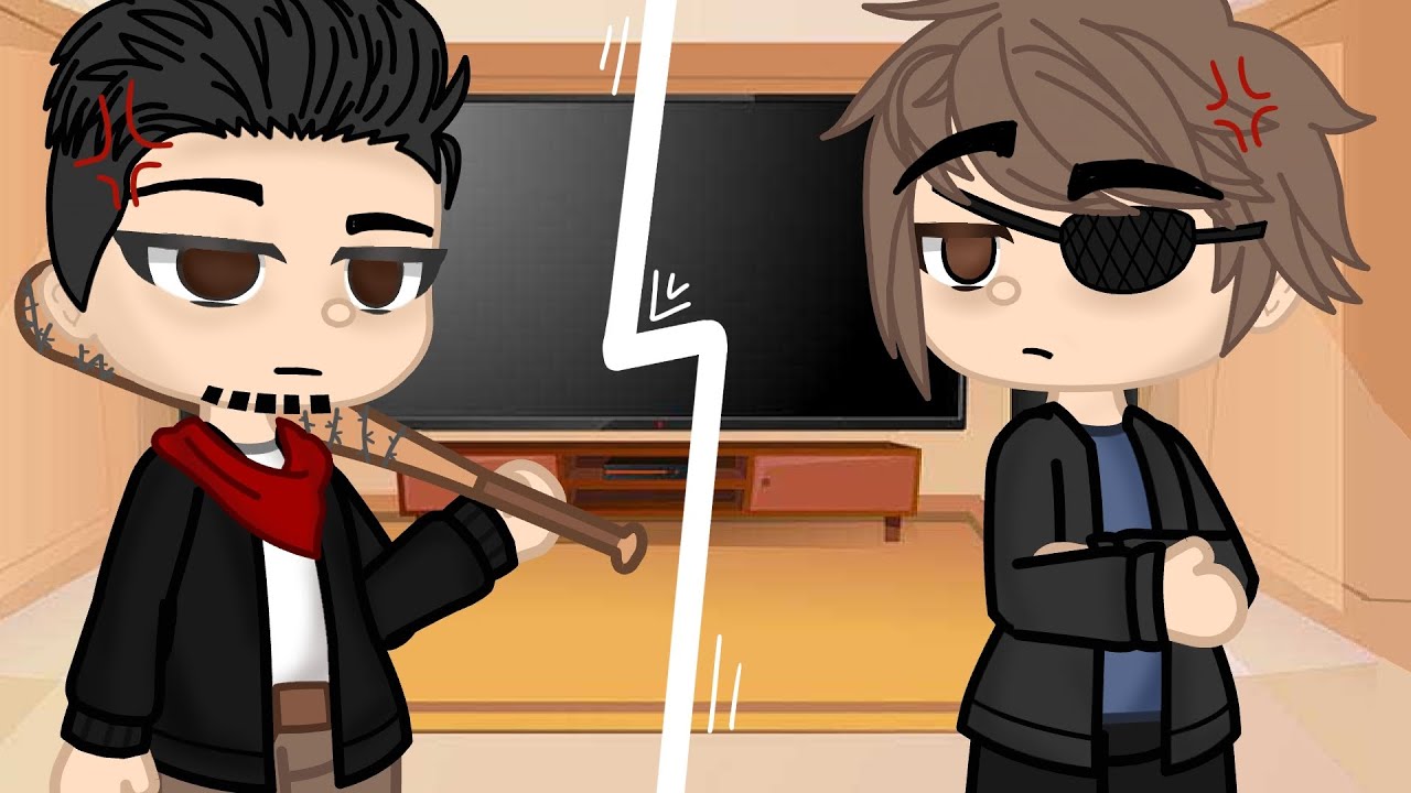 •°|Twd Villains react to eachother!|°• {Read desc pls} Part 1