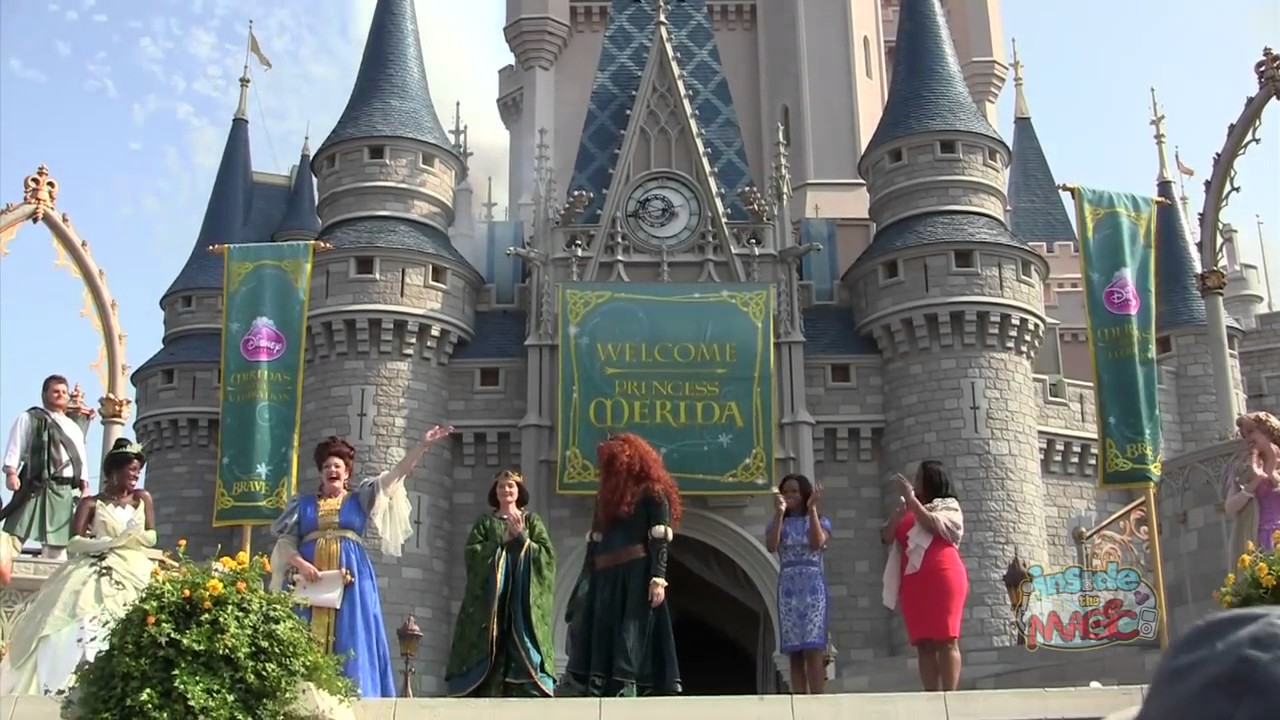 All 11 Disney Princess gathering for the first time for Merida's ...