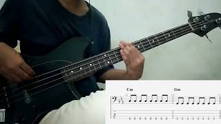 Video thumbnail of "Jadi Yang Kuinginkan - Vierra (Bass Cover dan Tab)"