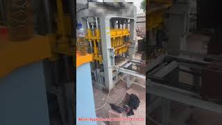 6Inch 5Inch Hollow Block Solid Brick Production Machine In Ghana Qt4-15 Automatic Hydraulic Machine