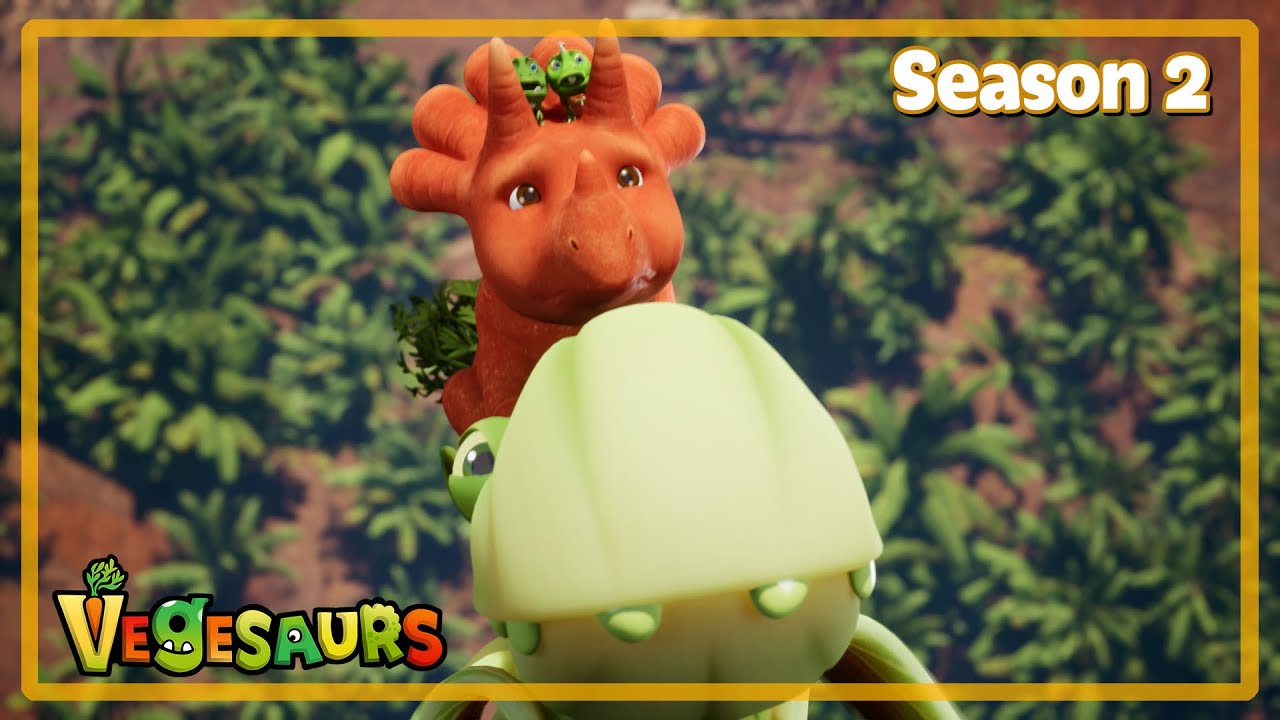 A chase in the air🥕😊 - Exciting Clips - Vegesaurs - Season 2