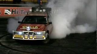 STELLA HOLDEN VN V6 COMMODORE WAGON BURNOUT AT WSID 15.2.2012.AVI