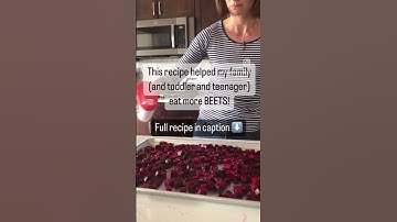 Easy Recipe for Roasted Beets - Save for Fall and Winter! #winterveggie