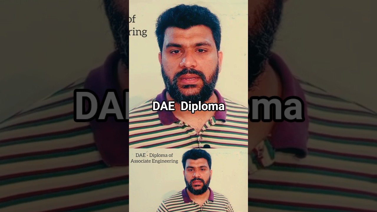 DAE Diploma: Admission, Fees, Career, Jobs Pakistan & Middle East, Diploma of Associate Engineering