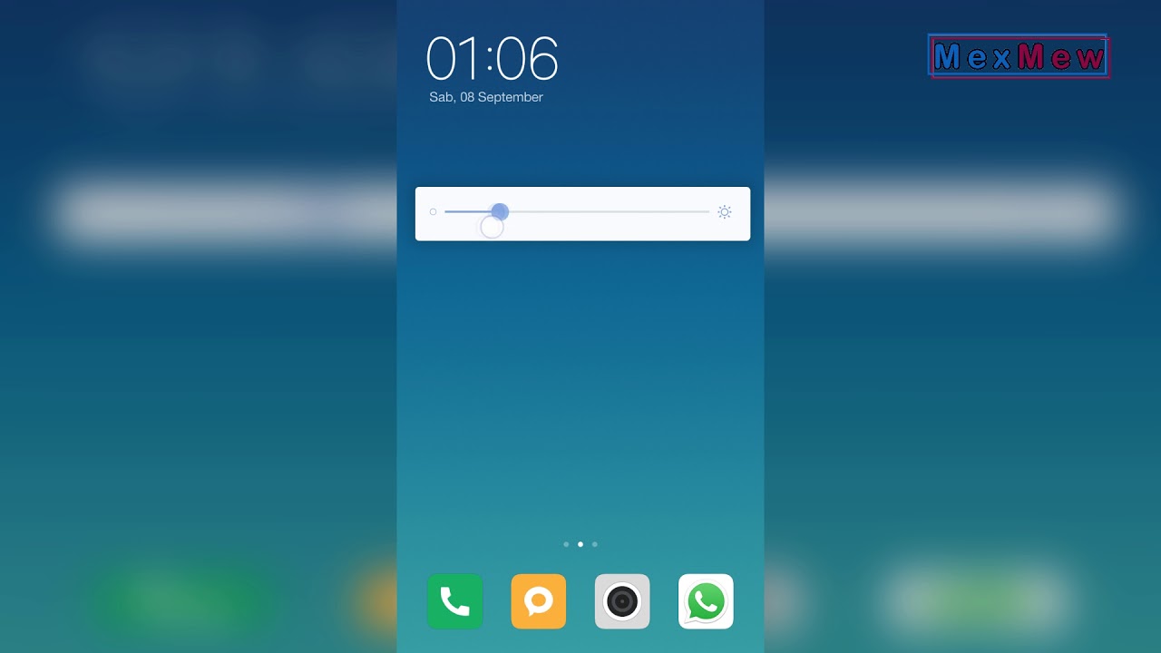 Cara Mengatur Kerecarah Layar Handphone Xiaomi Menambah Mengurangi Kecerahan Youtube