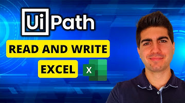 How To Write and Read Excel - UiPath Tutorial