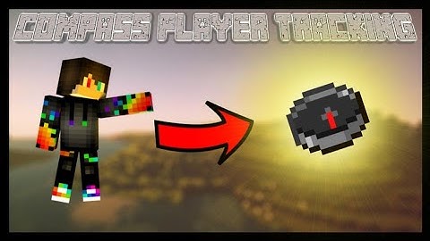 How to make a COMPASS point to a player in Minecraft Bedrock Edition (NO PLUGINS)