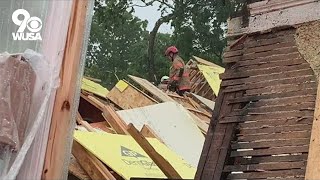 1 person trapped, several injured after building collapse in Northwest