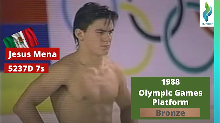 1988 Jesus Mena Mexican Diver 10 Meter - 5237D - 7...