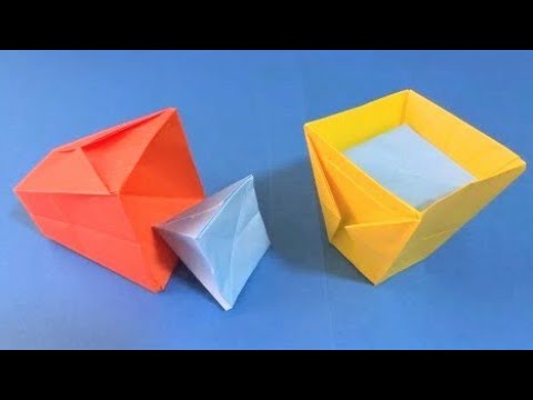 ミステリアスなクラスメイト 折紙　SP PSA10 折り紙 ショットグラス Origami Shot glass - YouTube