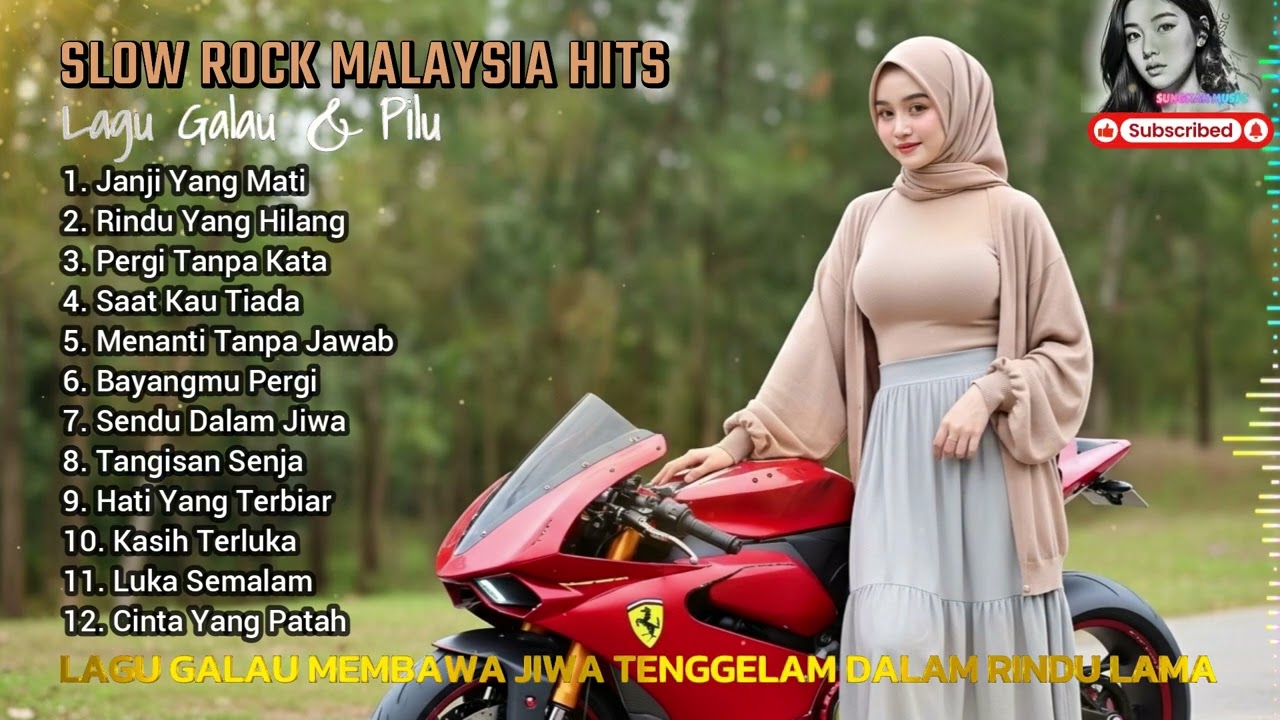 Rock Jiwang Malaysia 🎶 Koleksi Lagu Sedih Lawas 🎶 Kenangan Tak Terlupa