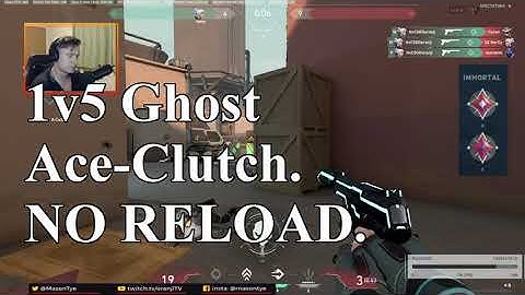 1v5 PISTOL ACE CLUTCH - Immortal 2 Japan - NO RELOAD