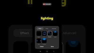 How to Get Edge Lighting Effect on Android! ✨ | Cool Phone Trick #shorts #androidhacks