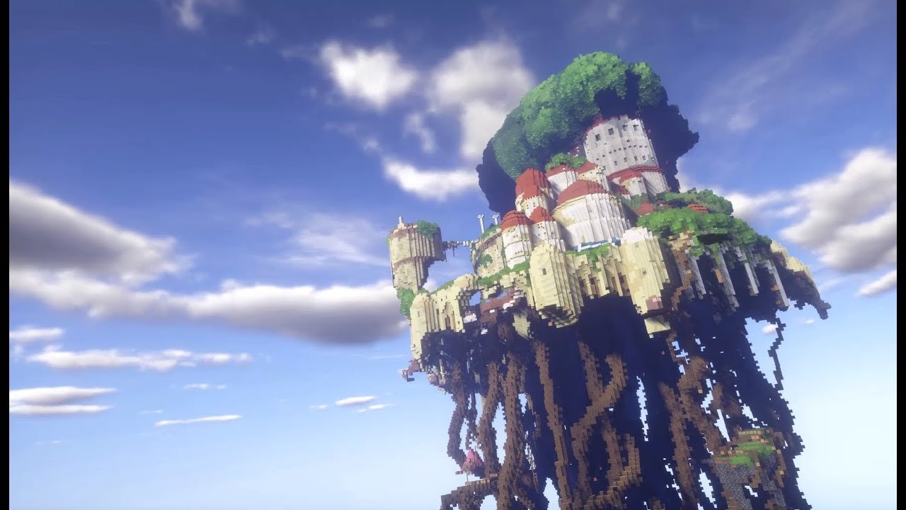 製作期間6年 Minecraftで天空の城ラピュタ世界を再現してみた ついに完結 ねとらぼ