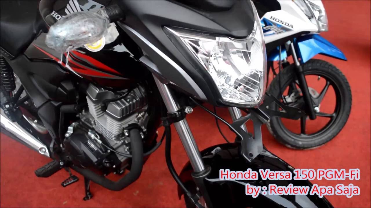 Honda Versa 150 Terbaru Review Bahasa Indonesia YouTube