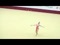 Дарья Ткачева 2004 BLR IT RG Junior Moscow 2019 16.55