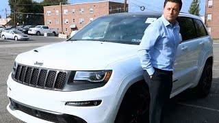 2016 SRT NIGHT Jeep Grand Cherokee Test Drive + Interior Review