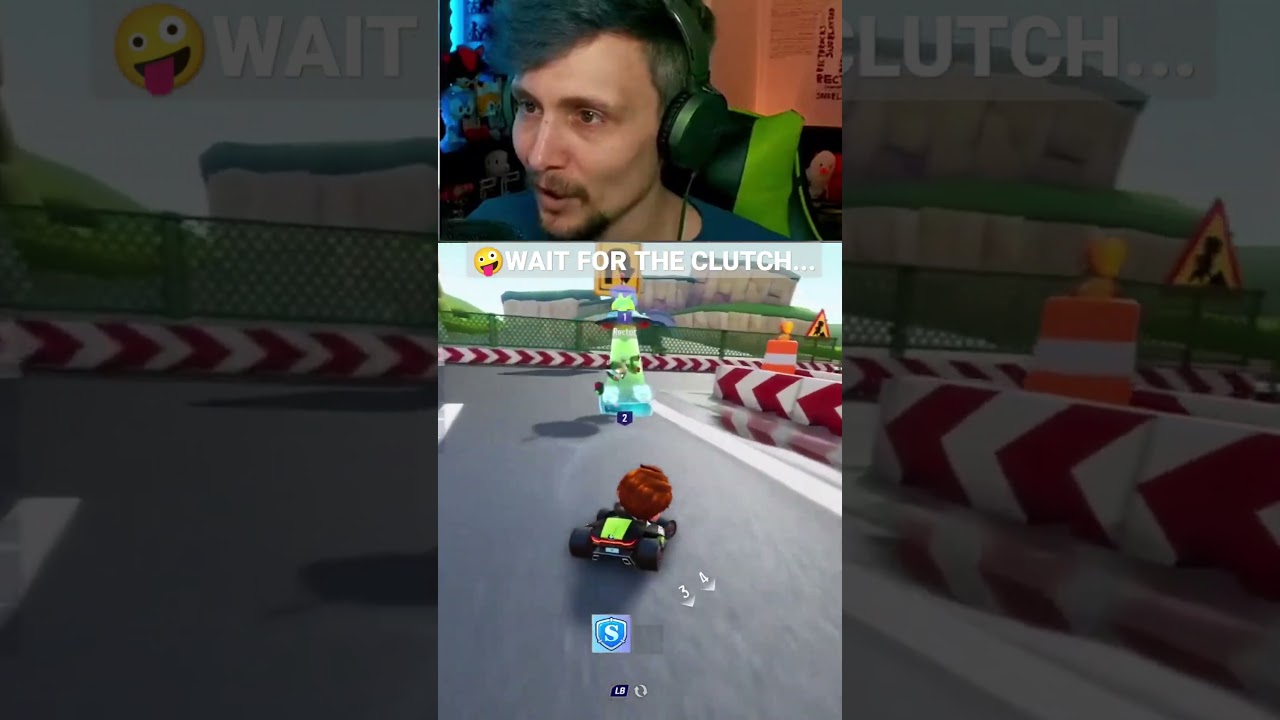 🤪THAT KART RIDER CLUTCH...