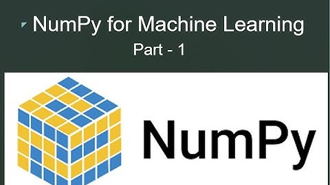 Python NumPy Tutorial in Hindi Part-1 || Machine Learning Hands-on Python Course || Shivan Kumar