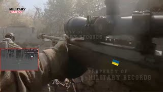 Horrible!! Elite Ukrainian Sniper brutally takes out 12 Russian Soldiers in banks dnipro river screenshot 5