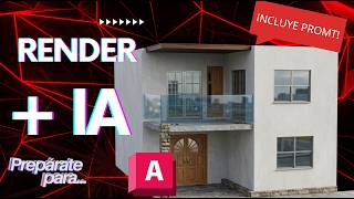 Render en AutoCAD + IA: cómo mejorar tus presentaciones arquitectónicas - Prepárate Para..