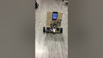 wireless controlled 2 wheel auto-balancing robot with 2 hdrive and my mobile