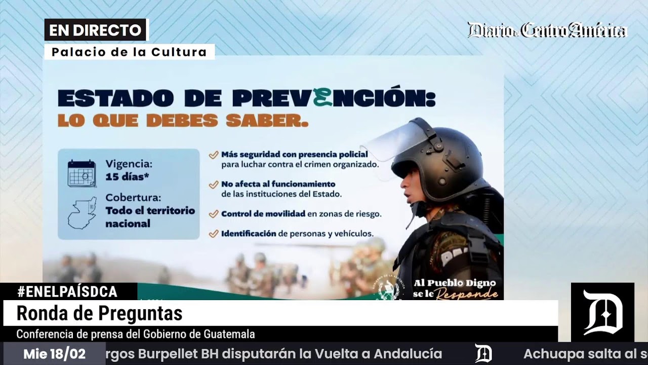 #EnvivoDCA | Conferencia de prensa, La Ronda