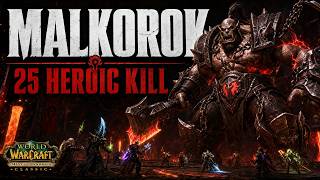 Malkorok 25HC Kill Aug 15 | MoP Classic Warlock