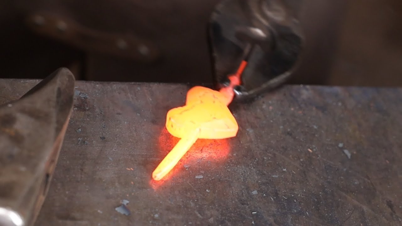 Wall Hanger for the Heart Finial Fire Poker