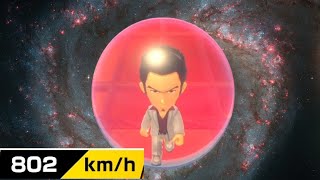 kiryu ball flies at 800 km/h and leaves this universe
